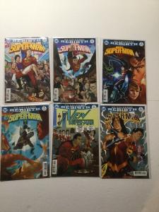 New Superman Variant Set Dc Rebirth 1 2 3 4 5 6 Nm Near Mint IK