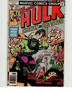 The Incredible Hulk #217 (1977) Hulk