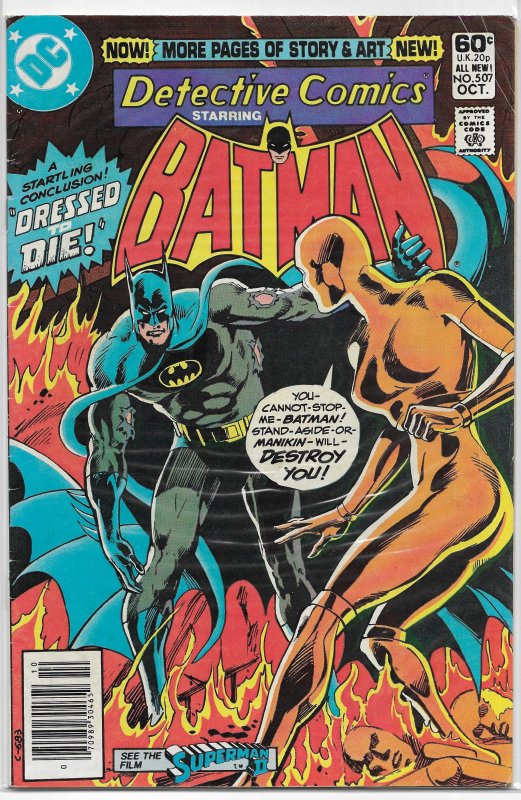 Detective Comics   vol. 1   #507 VG Conway/Newton, Spiegle, Von Eeden