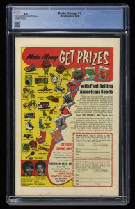 Doctor Strange #1 CGC VF 8.0 1st Silver Dagger! 1974 Dr. Strange!