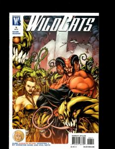 Lot of 12 Wildcats Wildstorm Comic Books #1 2 3 4 5 6 7 7 8 9 10 11 J398