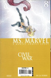 Ms. Marvel #8 Direct Edition (2006) Ms. Marvel