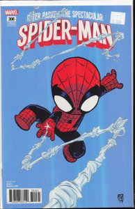 Peter Parker: The Spectacular Spider-Man #300 Young Cover (2018) Spider-Man