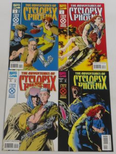 Adventures of Cyclops & Phoenix #1-4 VF/NM full set X-Men Cable spinoff ; Marvel