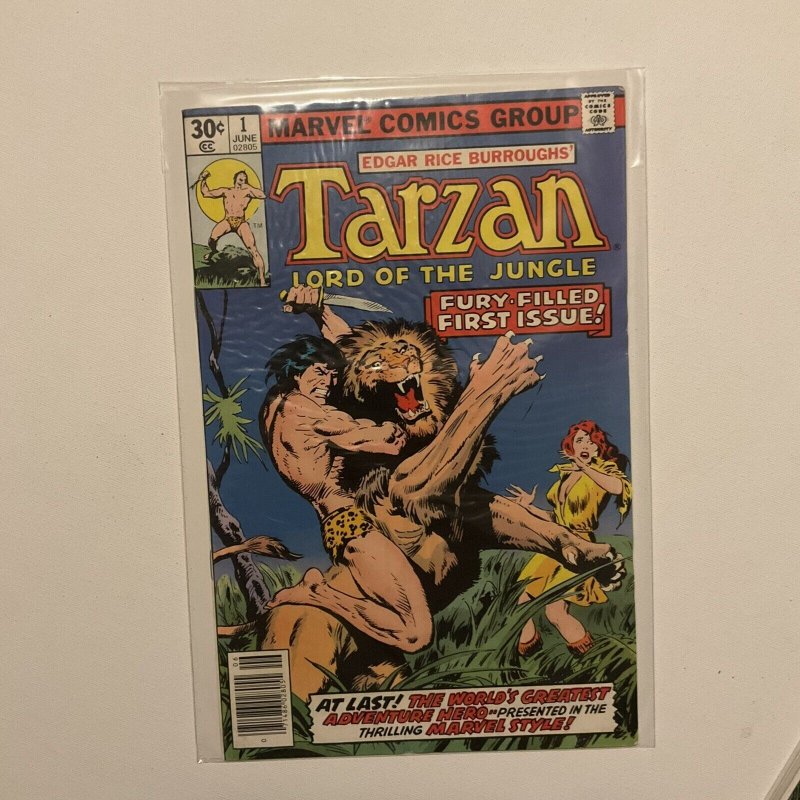 Tarzan Lord Of The Jungle 1 Very Fine Vf 8.0 Marvel 1977