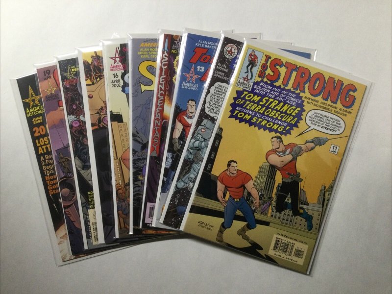 Tom Strong 1-20 Lot Run Set Nm Near Mint Americas Best Comics