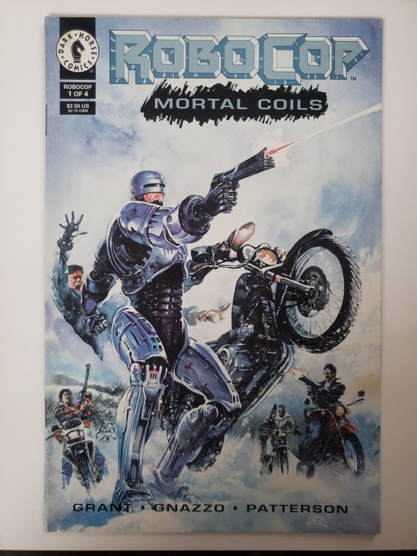 RoboCop Mortal Coils 1 2 & 3 (1993) 3 has water damage