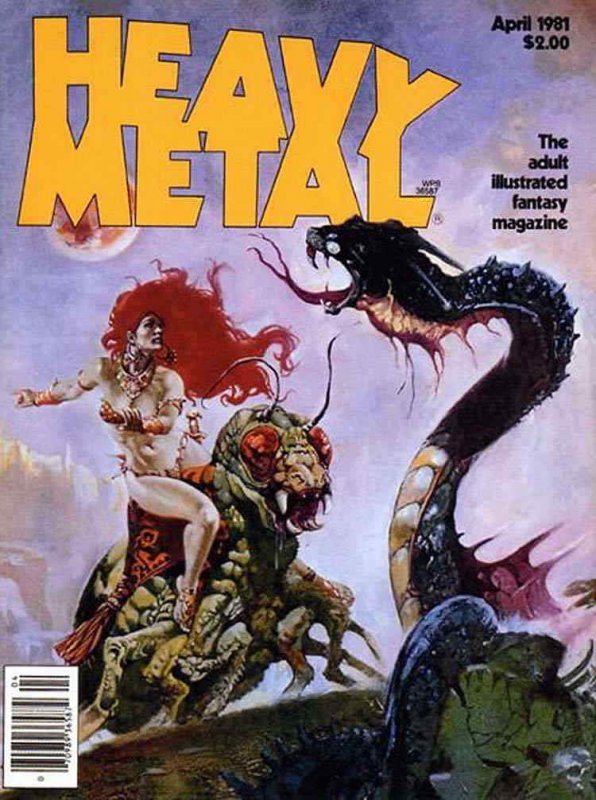 Heavy Metal #49 (Newsstand) FN; HM | April 1981 magazine - we combine shipping 