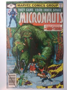 Micronauts #7 (2.5, 1979) Rare Direct, Rip on Back Cover