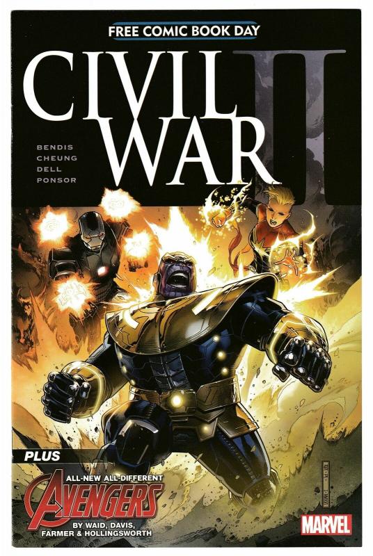 FCBD Civil War II #1 Thanos / Avengers (Marvel, 2016) NM