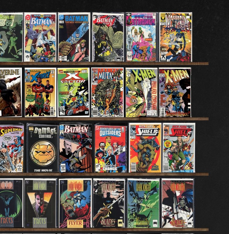 Huge Lot 150+ Comics with Batman, X-Men Classic, X-Men, The New Mutants & More!