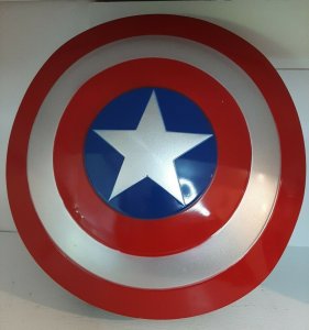 Captain America First Avengers Advertisement Promo Soda Display Case Marvel 7UP 