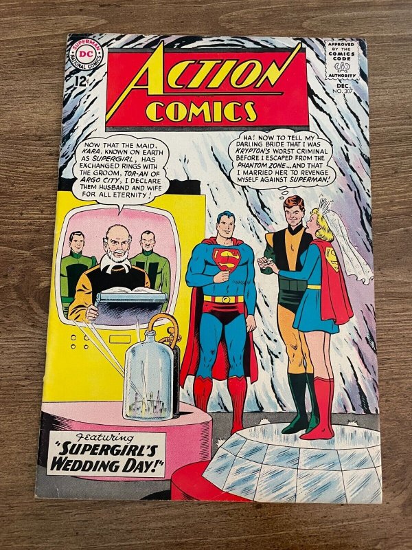 Action Comics # 307 VF/NM DC Comic Book Superman Batman Flash Green Lantern J927