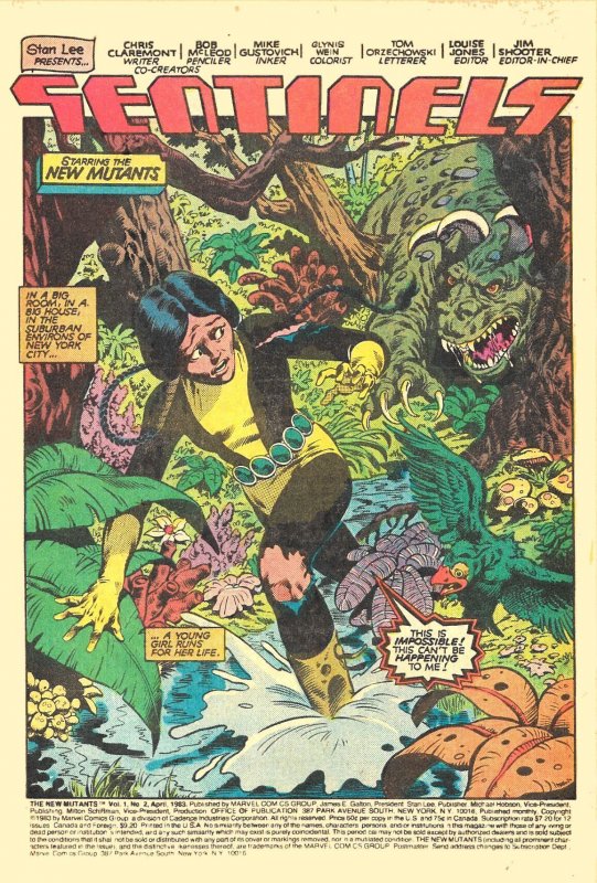  The New Mutants # 2: Chris Claremont: Books