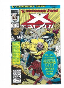 X-Factor #84 through 86 Direct Edition (1992)