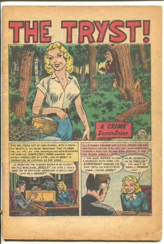 Crime SuspenStories #11 1953-EC -Johnny Craig headlight splash panel-Reed Cra...