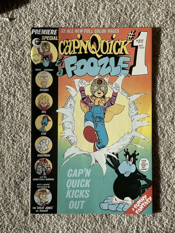 Cap’N Quick & A Foozle #1 (1984 Eclipse) 