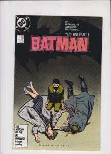 BATMAN YEAR 1 / PART 1 / 1987 / MILLER - MAZZUCCHELLI