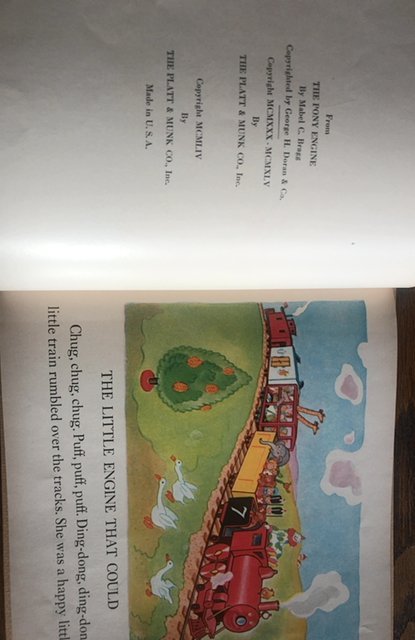 The little engine that could, 1954, near fine condition