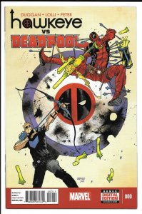 Hawkeye vs Deadpool #0 - Marvel 2014 - 1st CAMEO SPIDER-GWEN & JANE FOSTER THOR