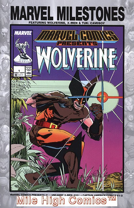 MARVEL MILESTONES: WOLVERINE/X-MEN/TUK CAVE BOY (2005 Series) #1 Near Mint