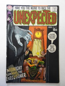 The Unexpected #117 (1970) VG- Condition tape on fc