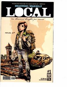 Lot Of 2 Local Oni Press Comic Books # 1 & 3 NM 1st Prints Brian Wood Kelly AK9