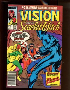 Vision & Scarlet Witch #2 - WE COMBINE SHIPPING! (8.0/8.5) 1985