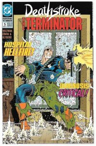 Deathstroke the Terminator #5 (12/1991) DC Comics  