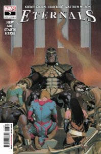 ETERNALS #07 (2022) ESAD RIBIC | TRADE DRESS | MAIN COVER