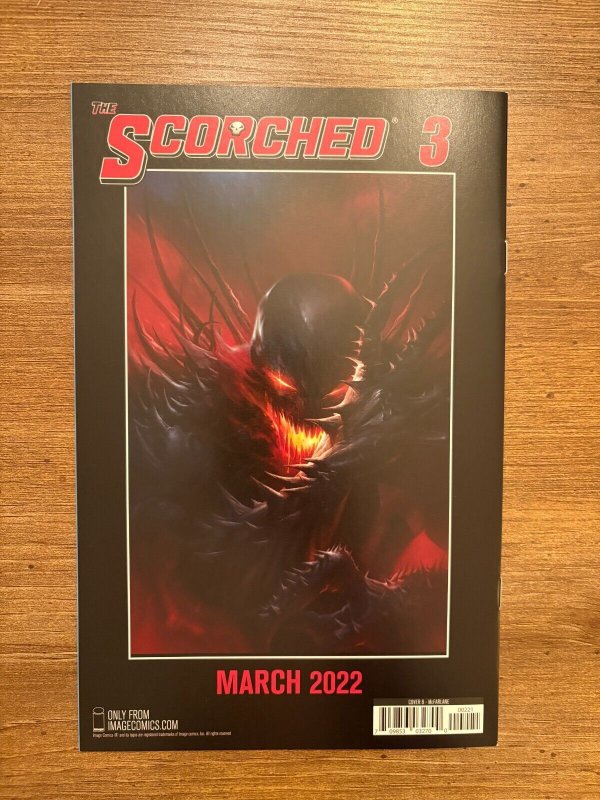 The Scorched # 2 NM 1st Print Variant Image Comic Book Spawn 6 J280