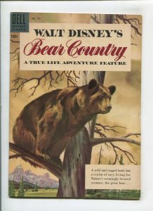 FOUR COLOR #758 (7.5) BEARS DISNEY MOVIE!! 1956
