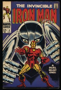 Iron Man #8 Origin of Whitney Frost! Gladiator!