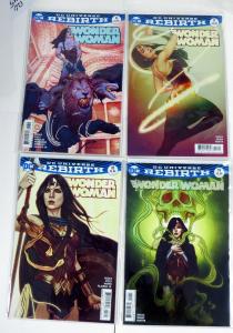 WONDER WOMAN REBIRTH LOT! #1-5,8-11,13-19 plus VARIANTS! Greg Rucka, VF-NM!