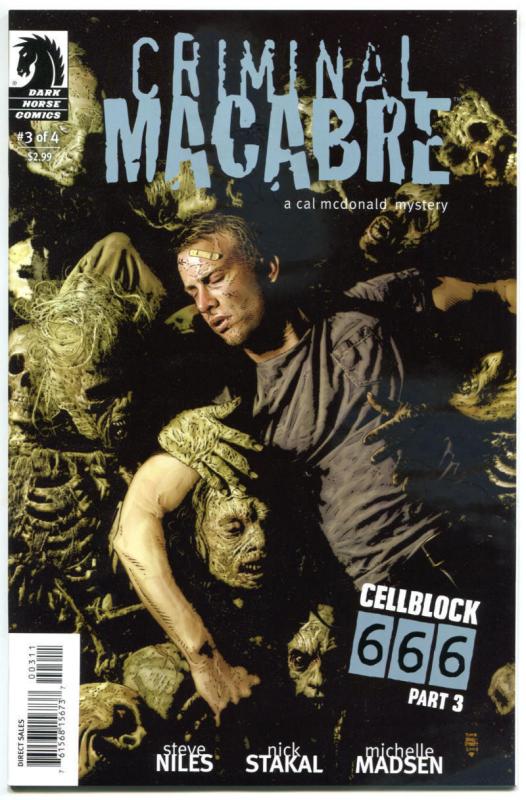 CRIMINAL MACABRE - CellBlock 666 #1 2 3 4 , NM, Steve Niles, Tim Bradstreet,2008