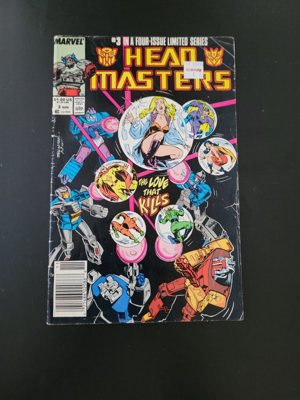 The Transformers: Headmasters #3 (1987)