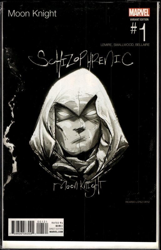 Moon Knight #1 Ortiz Cover (2016) Hip Hop Variant!