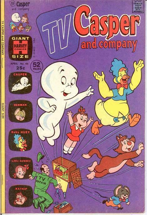 TV CASPER & COMPANY (1963-1974) 46 F+ April 1974 COMICS BOOK