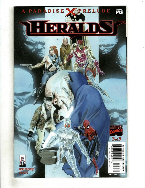12 Marvel Comics Paradise X A Hearlds 2 3 Super-Soldier 2 3 4 1 Month + J503 