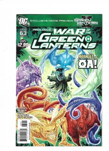 Green Lantern #63 Newsstand Edition (2011)