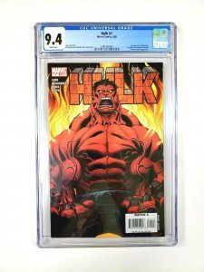 HULK #1 CGC Grade 9.4 Marvel 2008 RED HULK 1st appearance THUNDERBOLT ROSS