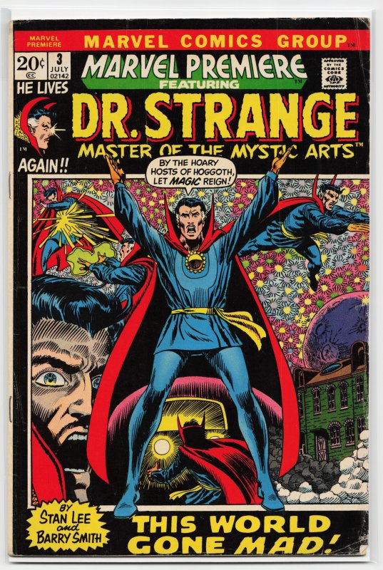 Marvel Premiere #3 (1972) Doctor Strange