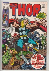 Thor, the Mighty #177 (Jun-70) VF High-Grade Thor