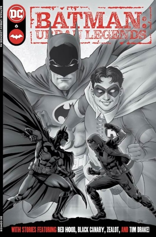 Batman Urban Legends 6 (D) 2nd Print Scott Black & White Variant DC Comics EB165