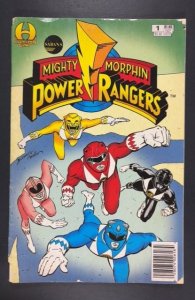 Mighty Morphin Power Rangers #1 (1994) DAMAGED COVER DETACHED