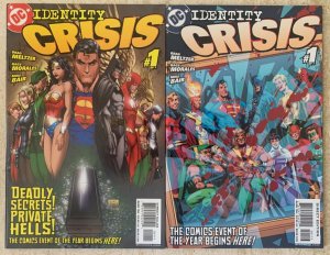 IDENTITY CRISIS 1-7 + VARIANTS | DC COMICS 2004-05 | COMPLETE SERIES | 10 TOTAL