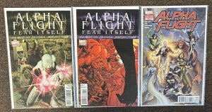Alpha Flight Series 3 #1,4,5,10 Series 4 #1,4,6 2004 Marvel VF/NM Conditions