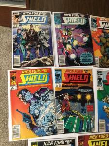 Nick Fury Agent Of Shield 1 2 3 4 5 6 U 8 9 10 11 12 16 17 Very Fine 8.0 Or +