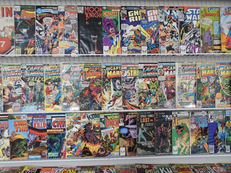 Huge Lot 170+ Silver, Bronze and Up Comics!! See Description! Spidey,  Cap+