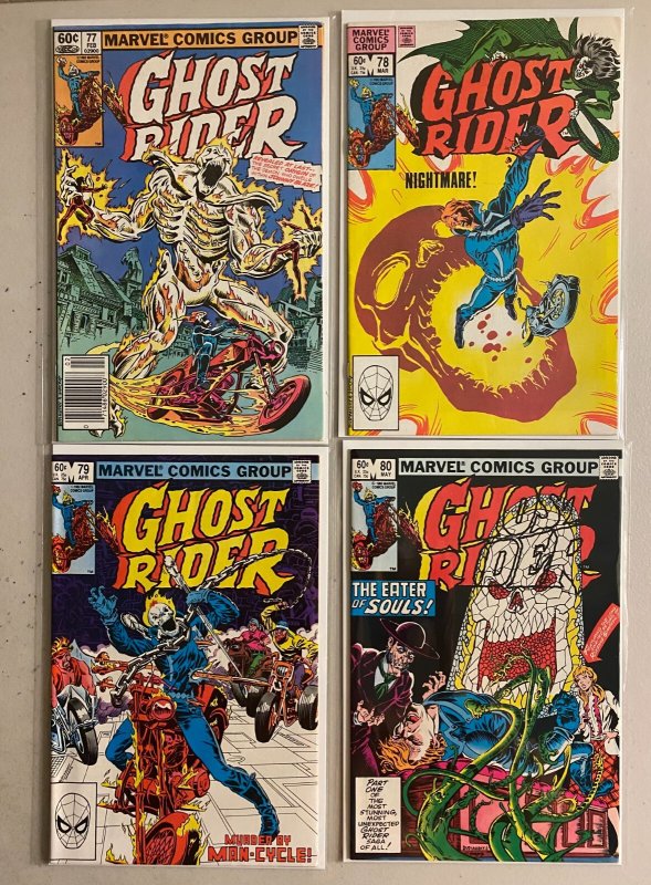 Ghost Rider lot #51-80 Marvel 1st Ser (average 6 FN) 28 different (1980 to 1983)